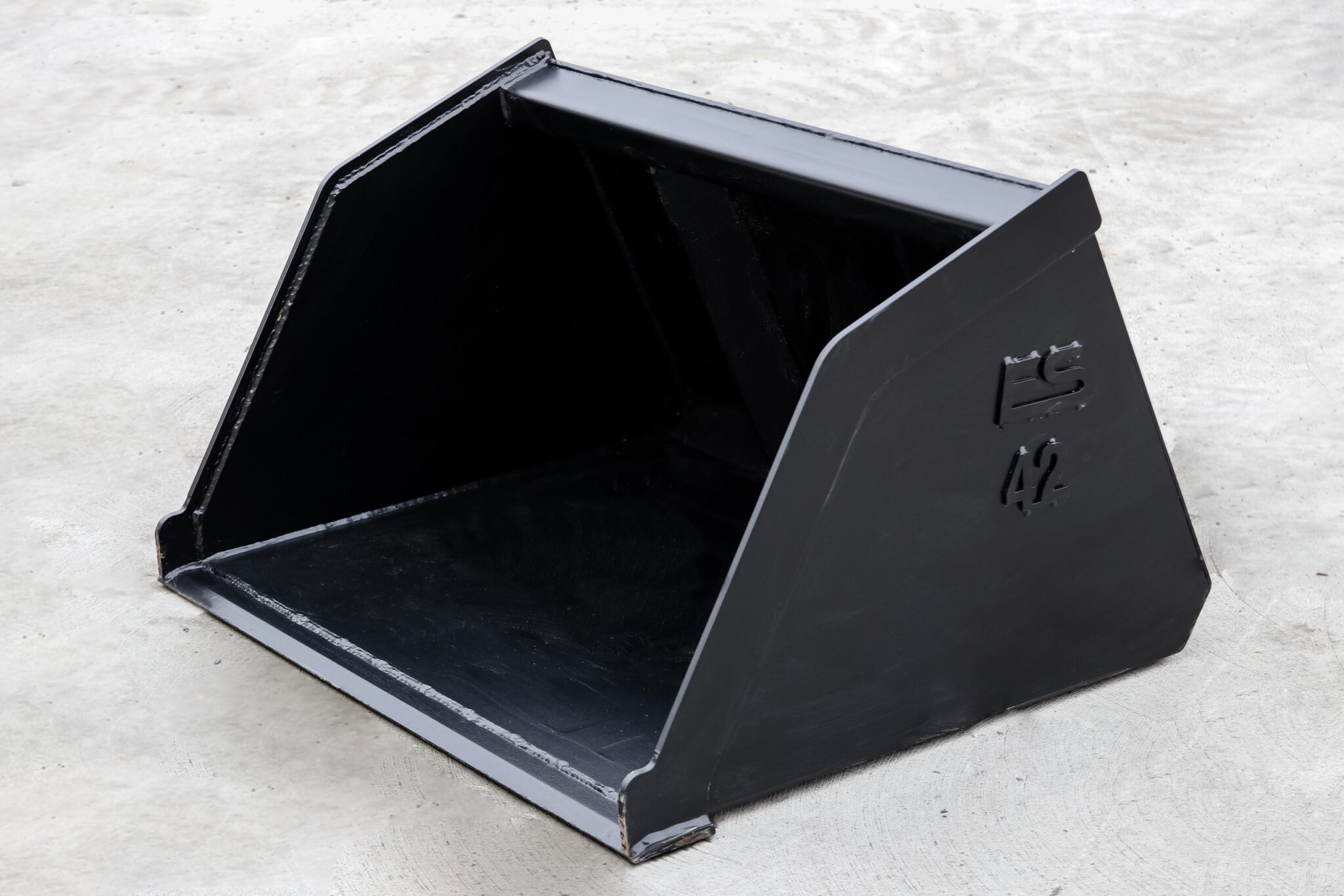 Express Steel Miniskid Snow/Mulch Buckets TN Skid Steer Supply