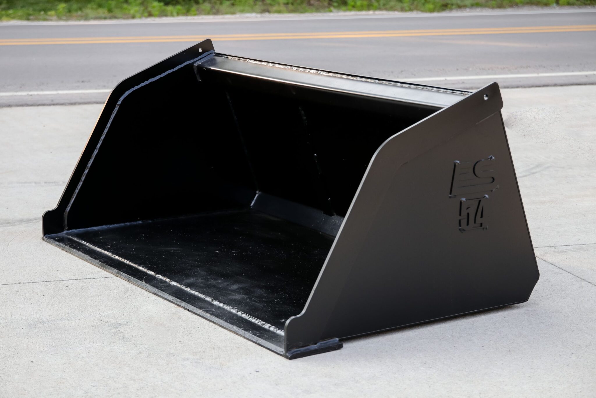 Express Steel Miniskid Snow/Mulch Buckets TN Skid Steer Supply