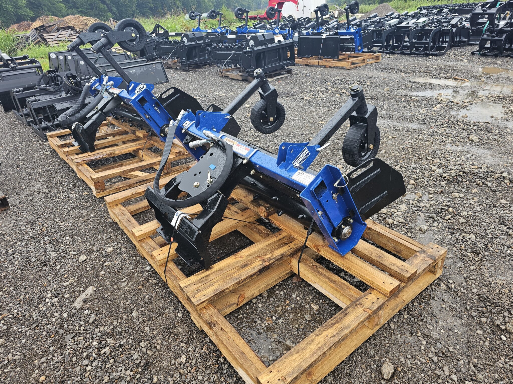 MTW Series-1D Direct Drive Power Rake – TN Skid Steer Supply