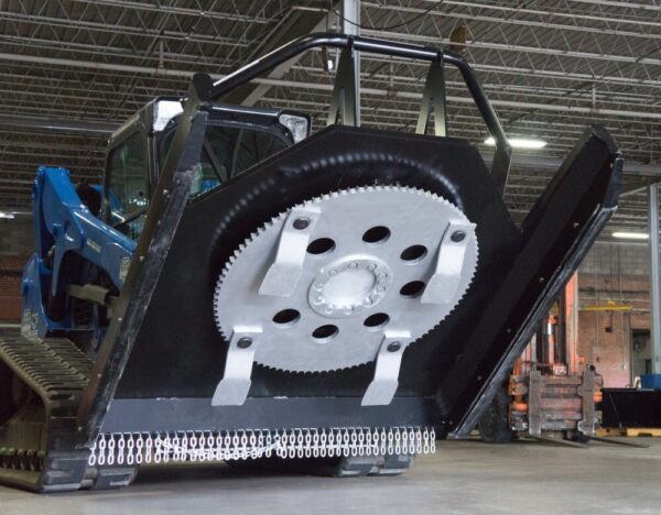 Blue Diamond Skid Steer Attachments Skid Steer Brush Cutter Severe Duty Series 2 Gallery 1