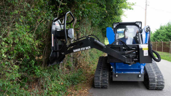 Blue Diamond Skid Steer Attachments Skid Steer Swing Arm Brush Cutter Gallery 3